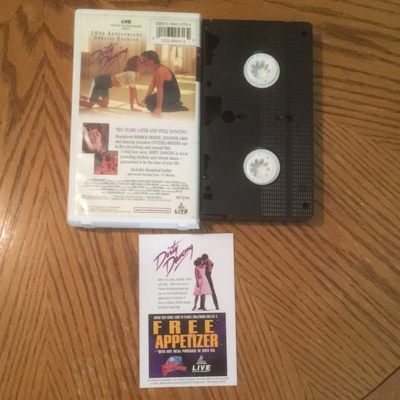 Dance Classic Movies on VHS GREASE, Dirty Dancing & Save the Last Dance - Picture 5 of 7